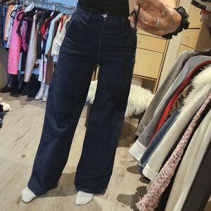 Joe's Jeans Dark Indigo Wide Leg Women's Jeans